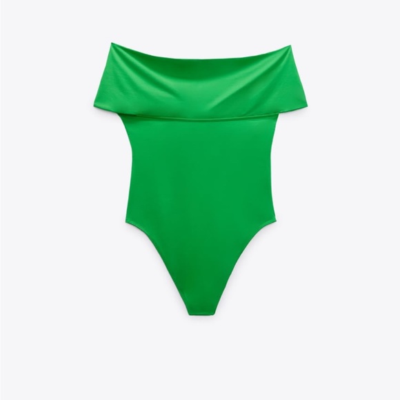 ZARA OFF-THE-SHOULDER BODYSUIT - Picture 2 of 7